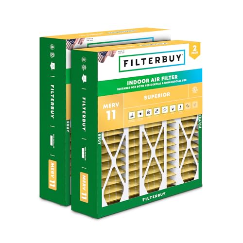 Filterbuy 20x25.25x3.5 MERV 11 (2-Pack)
