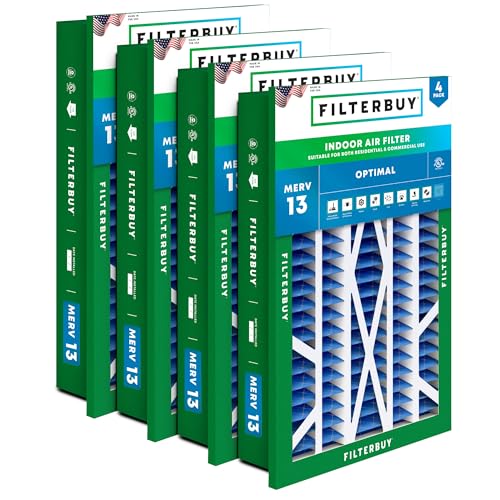 Filterbuy 20x30x5 Air Filter MERV 13