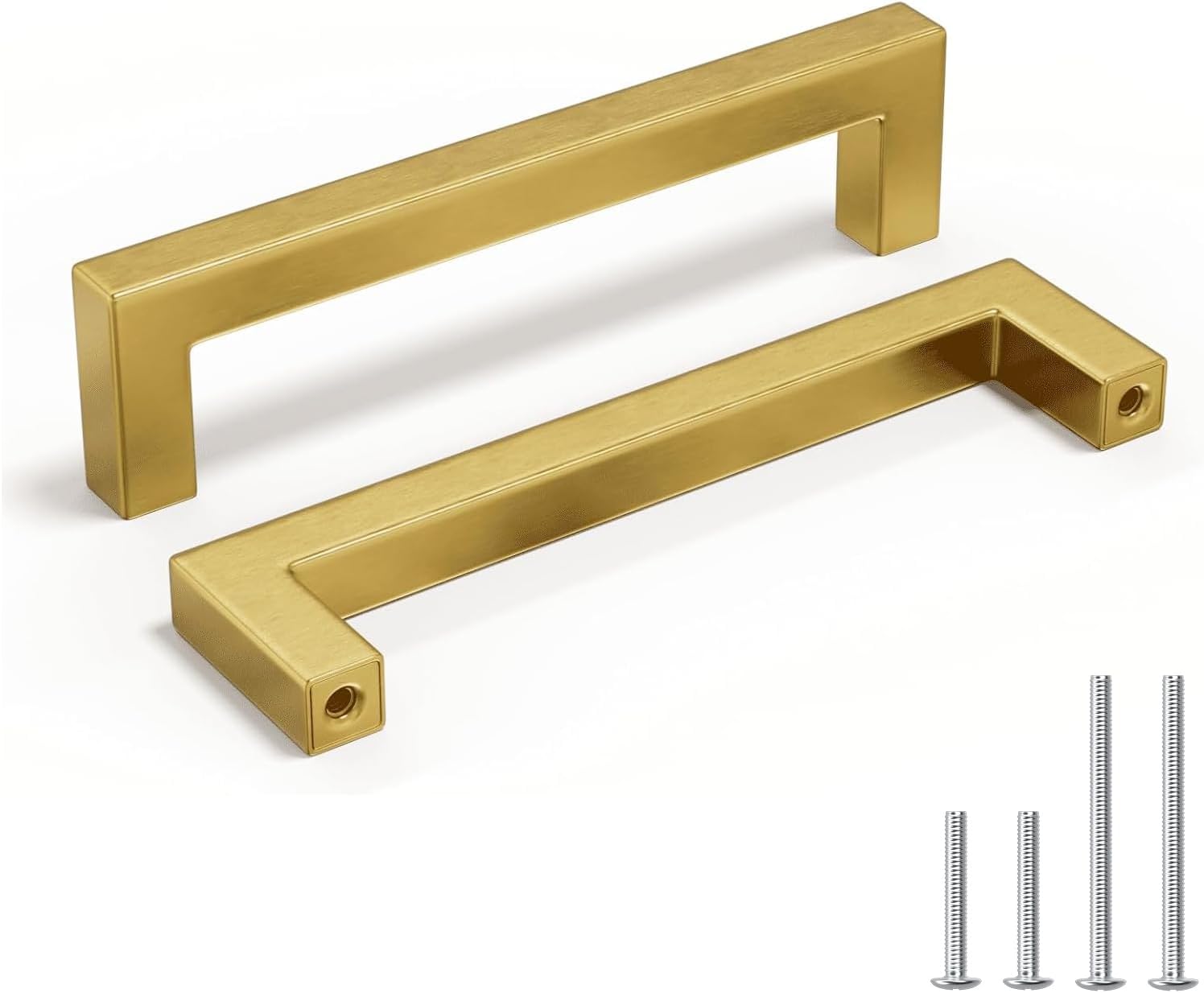 homdiy 5 Inch Gold Cabinet Pulls