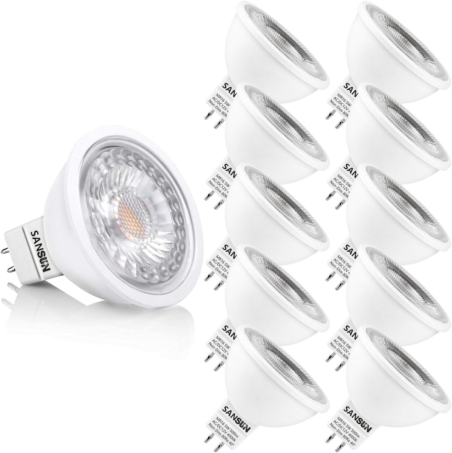 SANSUN MR16 12V (Pack of 10)