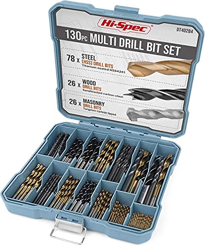 Hi-Spec Drill Bit Set 130pc