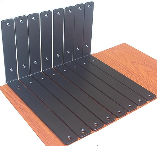 8 Pack - L 12" x H 8" x W1.5 Brackets