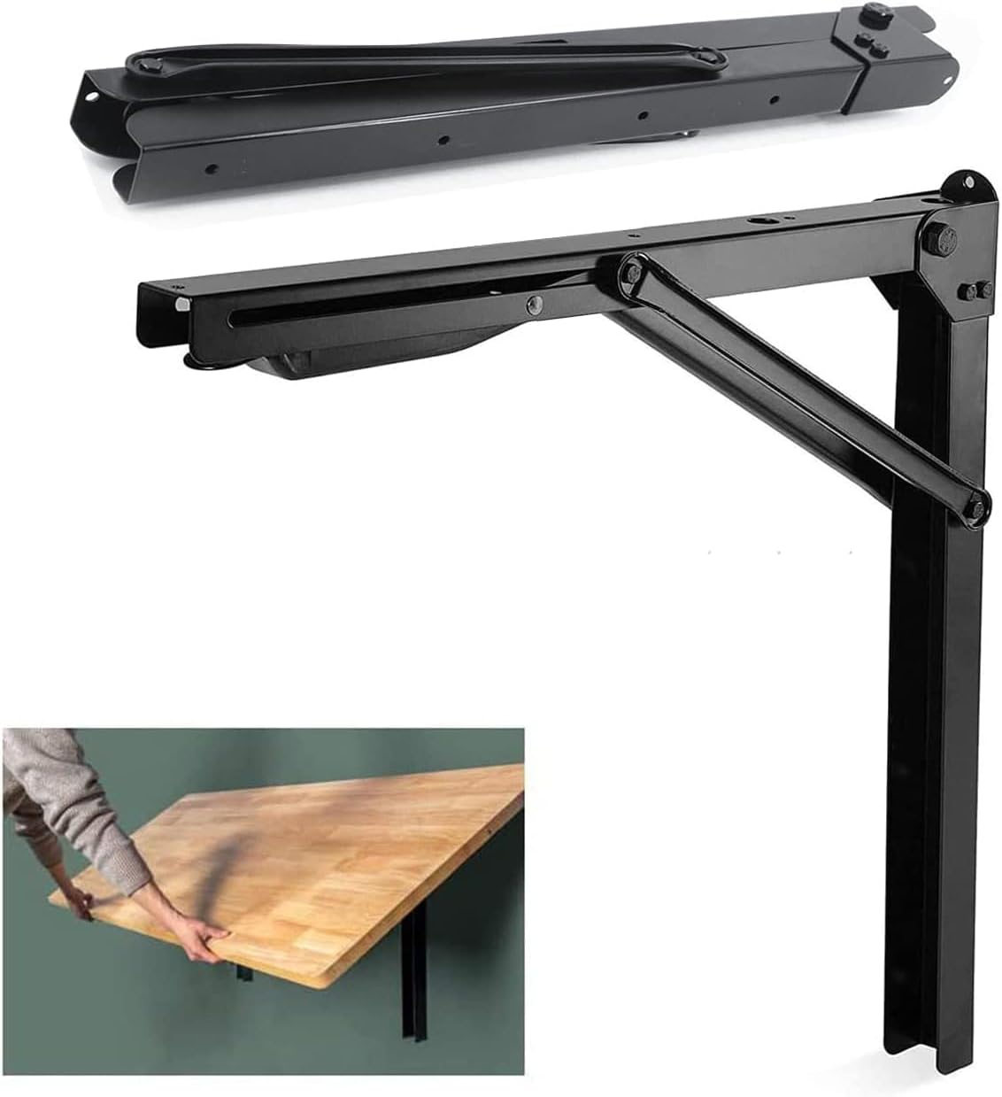 Wallmaster 24" Folding Shelf Brackets