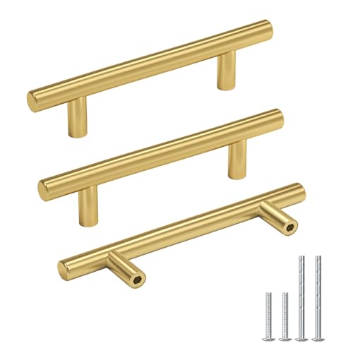 Goldenwarm 30 Pack 3-1/2 Inch Brushed Gold