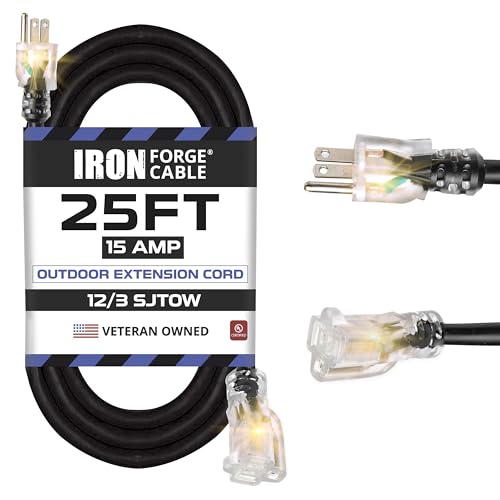 Iron Forge Cable 12 Gauge 25 Ft