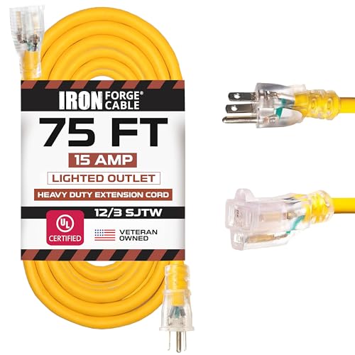 Iron Forge 75 ft Lighted Cord