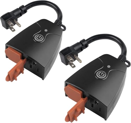 HBN Outdoor Smart WiFi Plug (2 Pack)