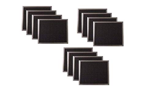 KITCHEN BASICS 101 Range Hood Charcoal Filters (12-pack)