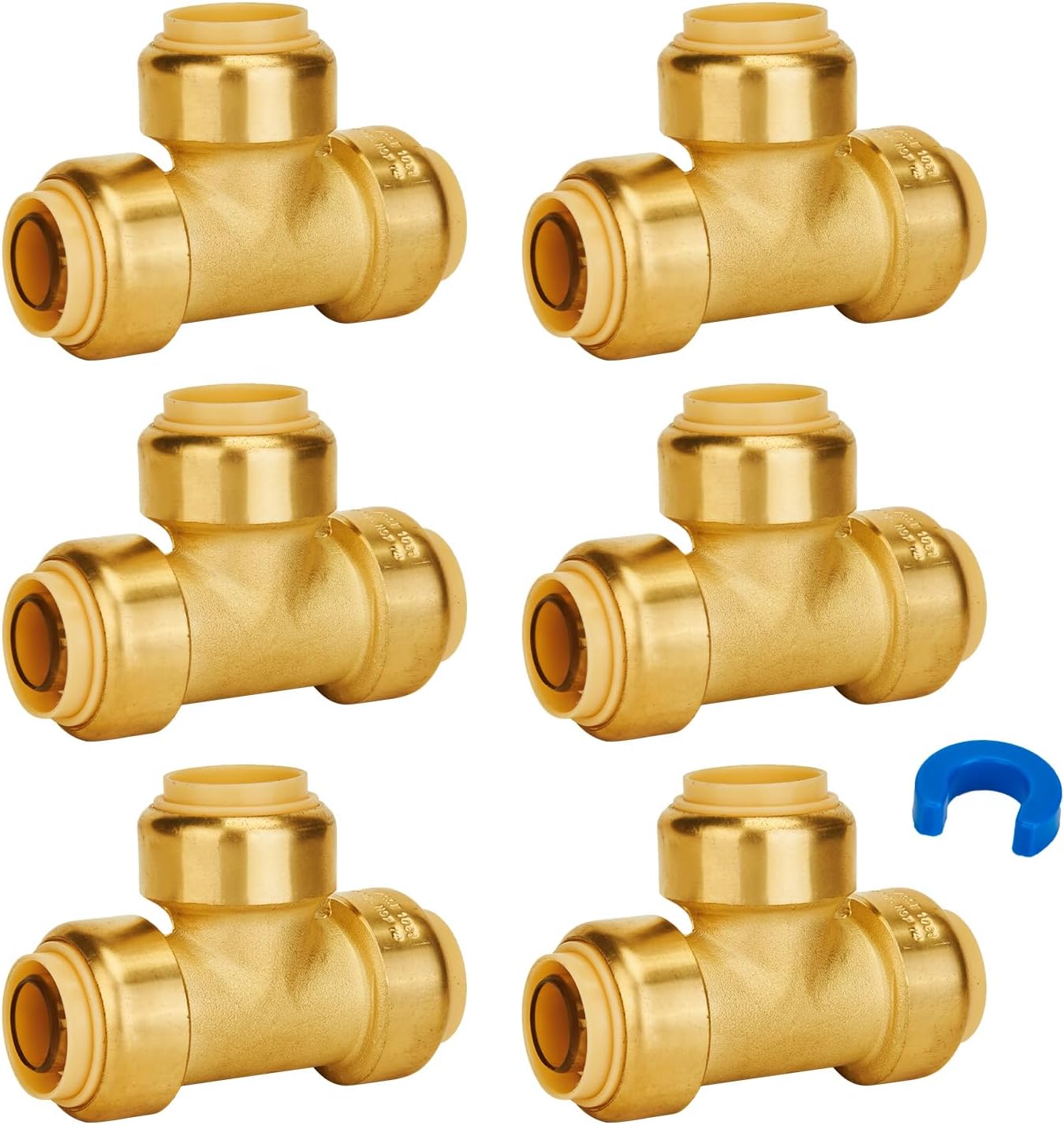 SUNGATOR Push-to-Connect Tee (6-Pack)