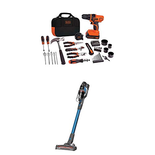 BLACK+DECKER 20V MAX Drill/Home Tool Kit with POWERSERIES