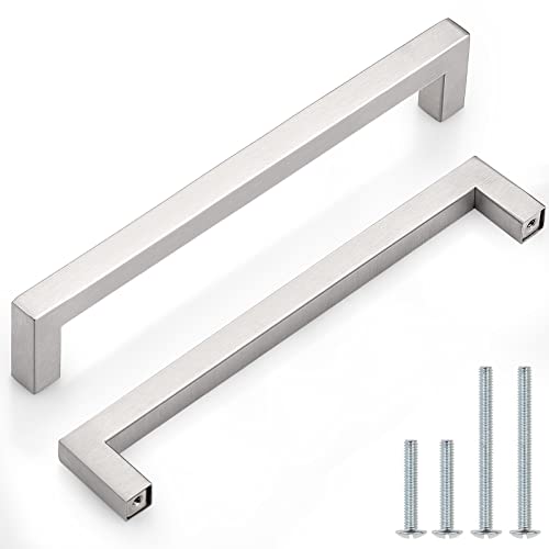 Probrico 30 Pack 7-9/16" Satin Nickel