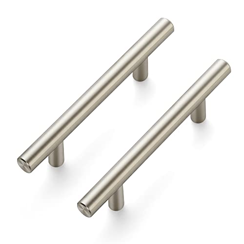 Ravinte 45 Pack 6 inch Cabinet Pulls Brushed Nickel Stainless Steel Kitchen Cupboard Handles Cabinet Handles, 3.5 inch Hole Center