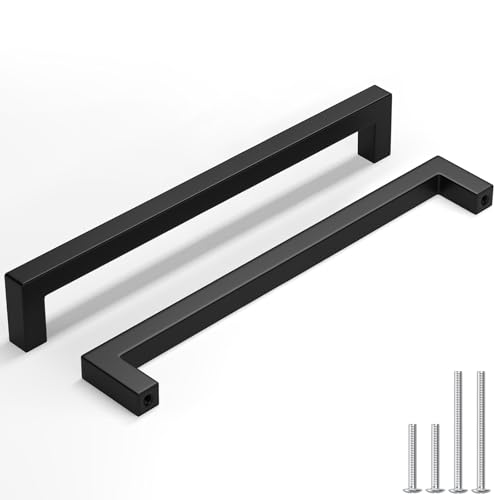 homdiy 10-1/16" Black Pulls