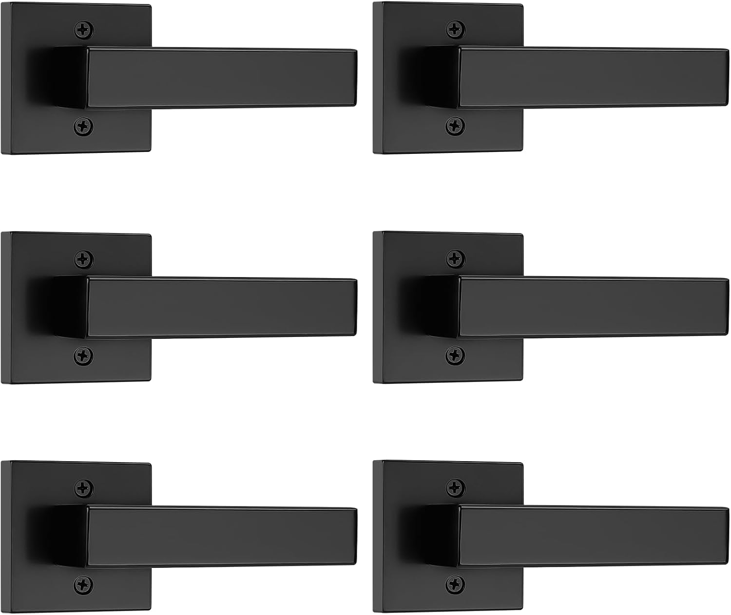 Probrico [Pack of 6] Door Lever Dummy