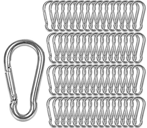 MIVIDE Spring Snap Carabiners (60 pack)