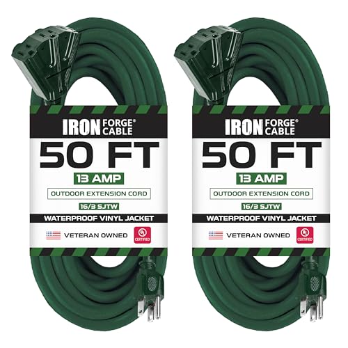 Iron Forge Cable 50ft Green