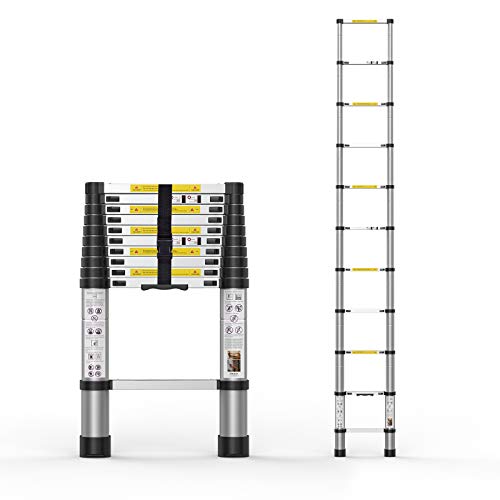 Telescoping Extension Ladder 10.5FT (BOWEITI)