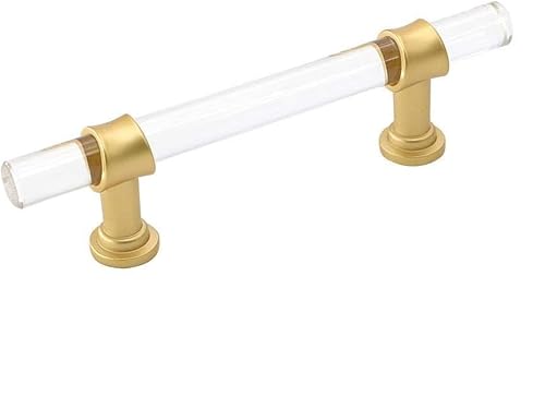 Goldenwarm Matte Gold Acrylic Pulls