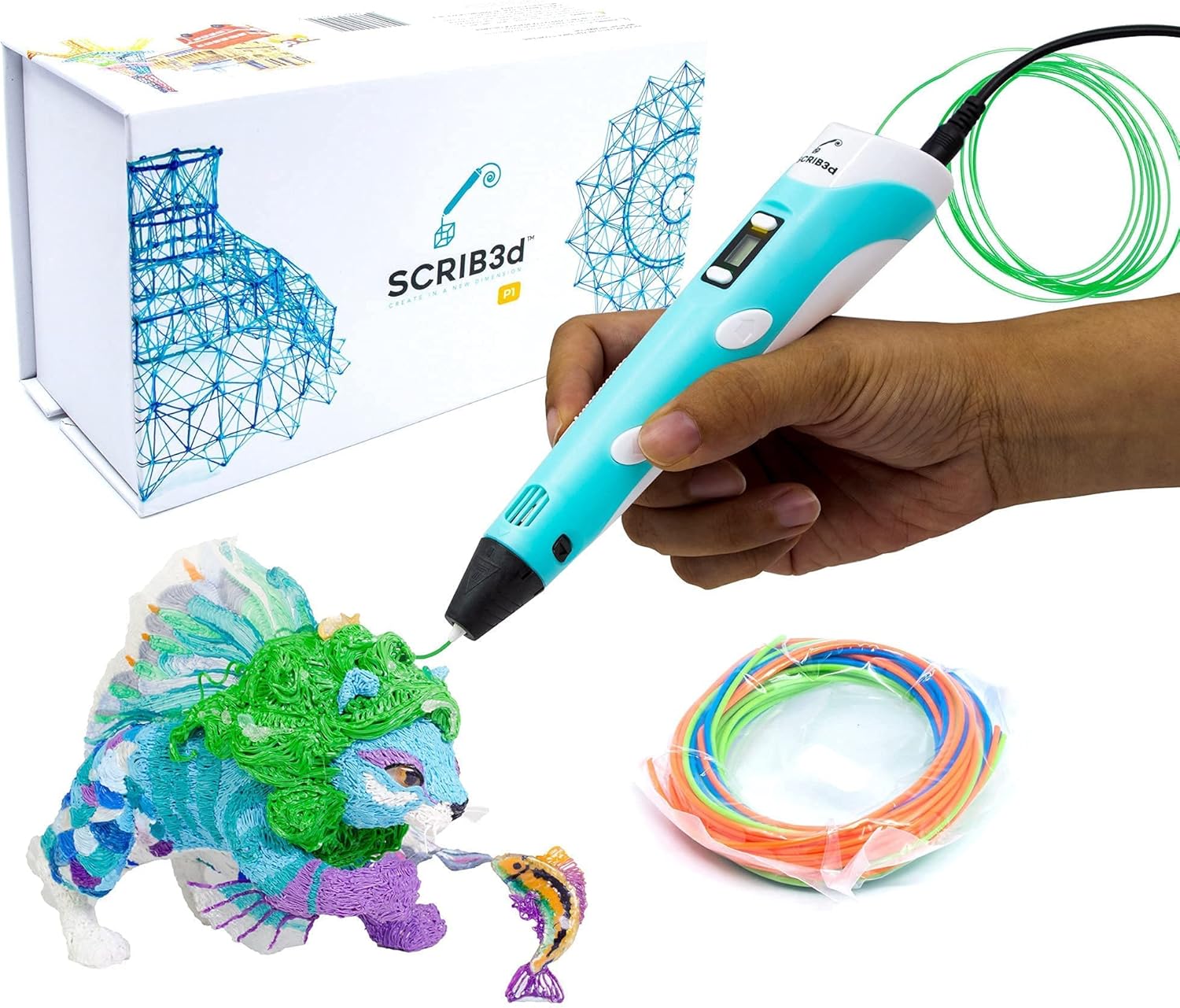 SCRIB3D P1 3D Printing Pen Kit