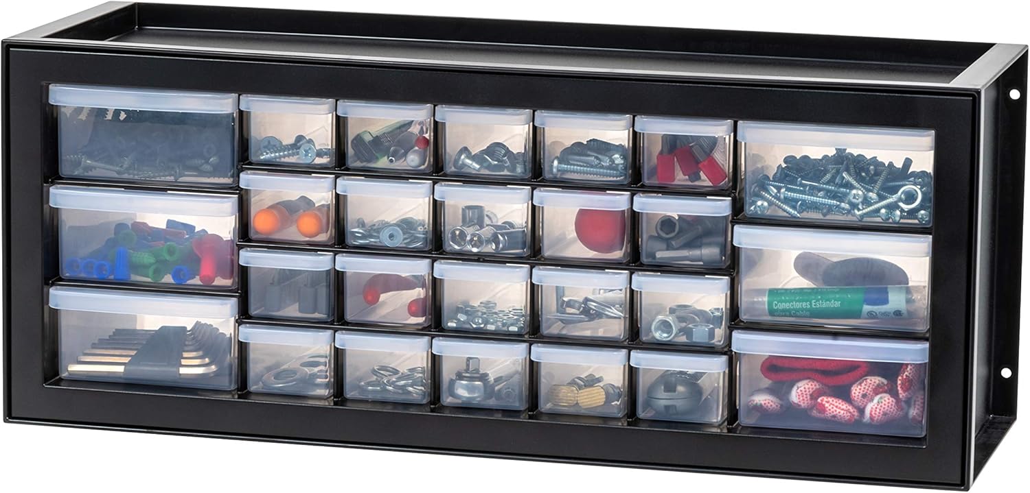 IRIS USA Plastic Storage Drawers
