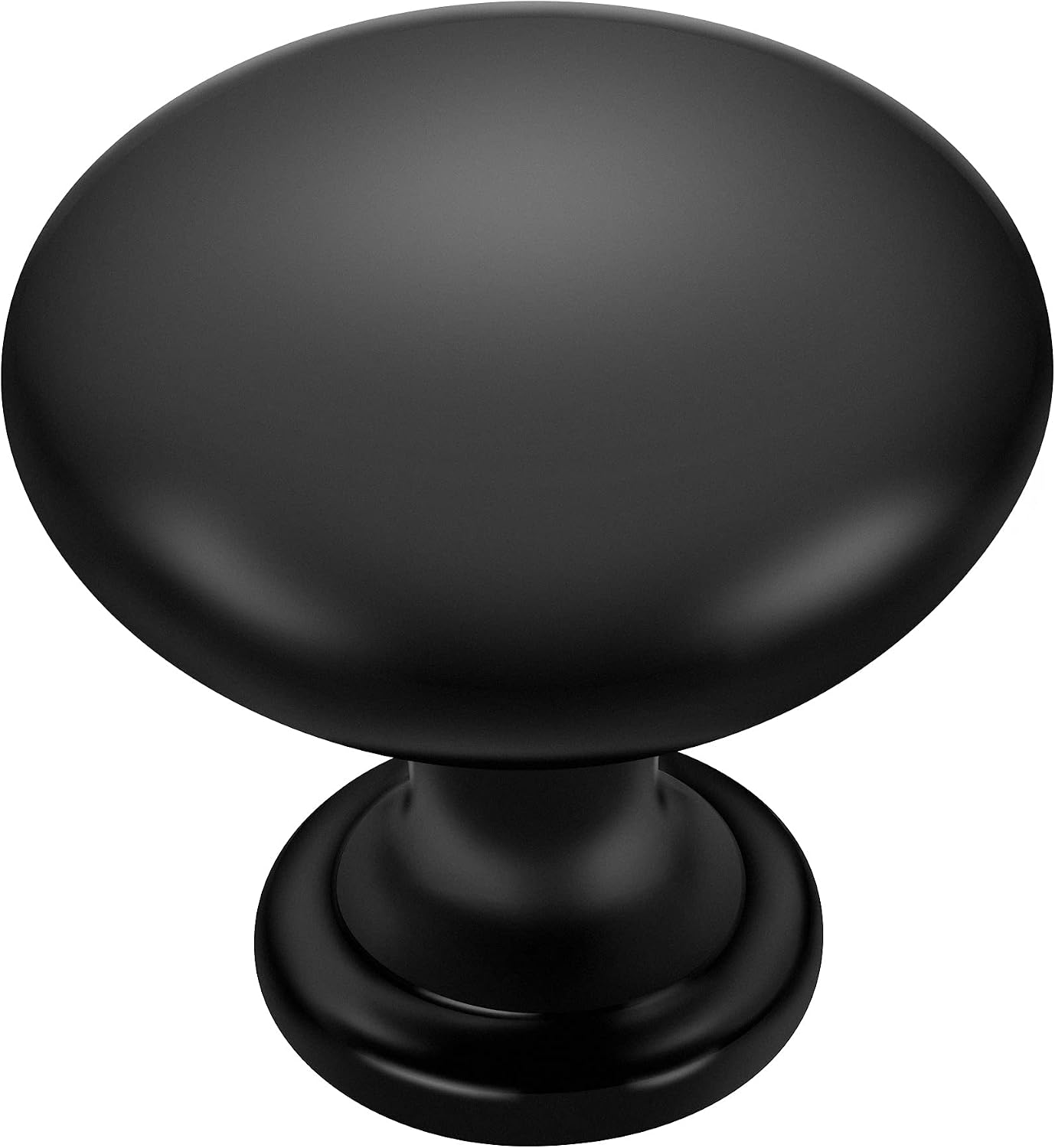 Ravinte 60 Pack Kitchen Cabinet Knobs - Matte Black Zinc Drawer Pulls and Door Handles for Dressers