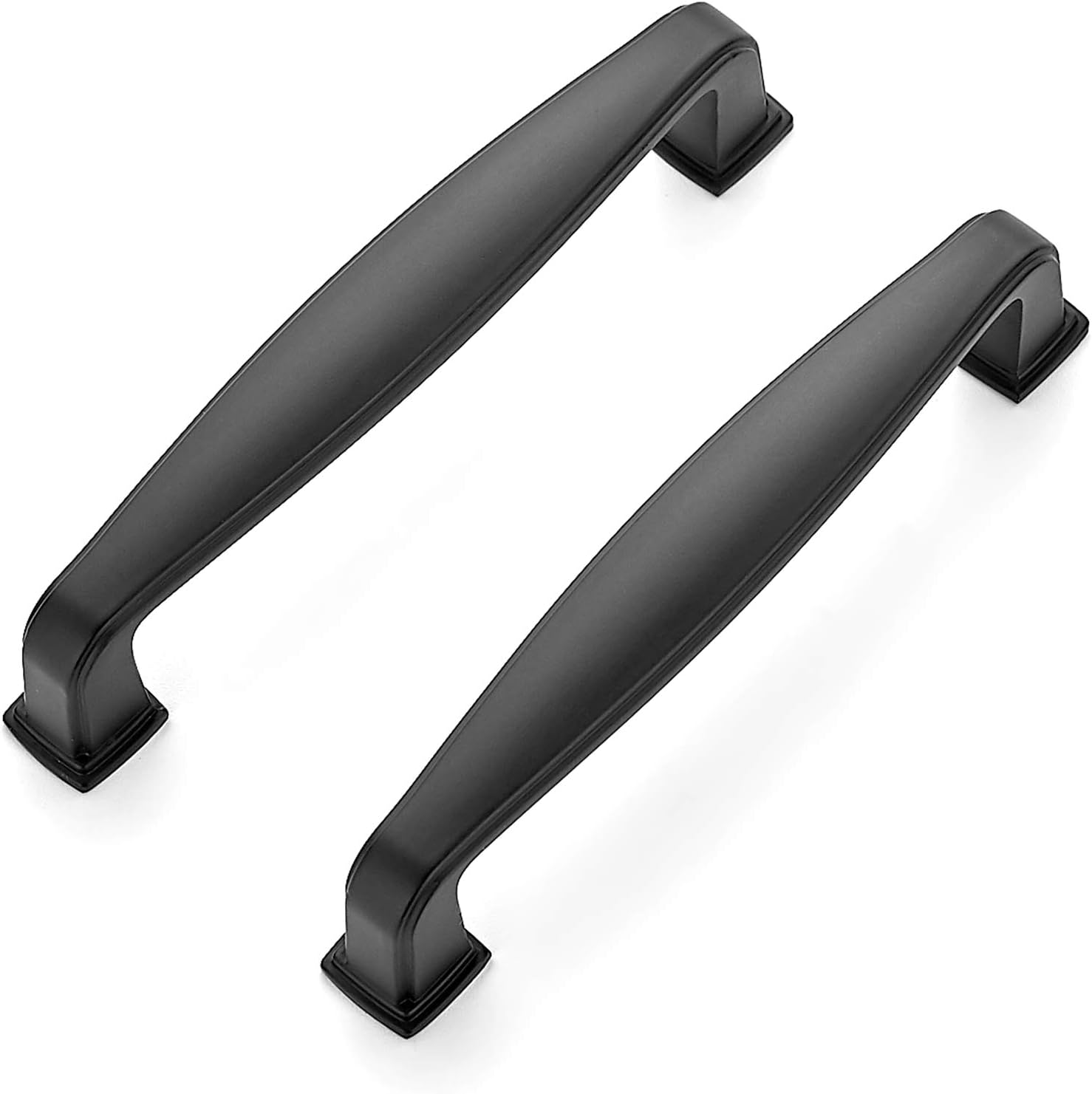 Ravinte 25 Pack Solid 3-3/4 Inch Kitchen Cabinet Handles Matte Black Cabinet Pulls Black Drawer Pulls Kitchen Cabinet Hardware Kitchen Handles for Cabinets Cupboard Handles Drawer Handles