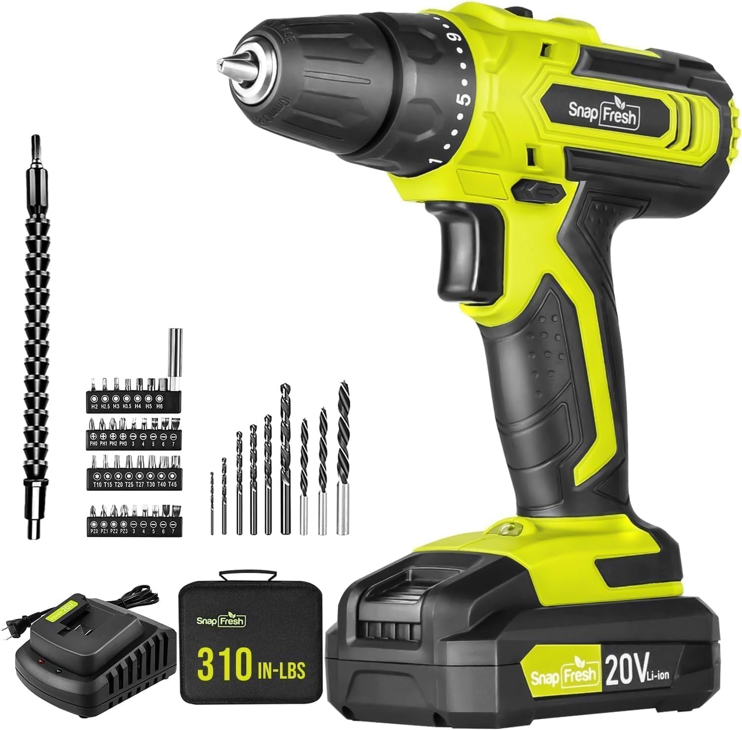 SnapFresh 20V Drill Kit