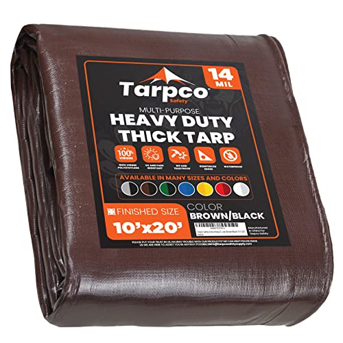 Tarpco Safety 14 Mil Tarp (10 x 20)