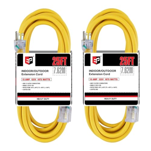 EP 2-Pack 25 ft (Yellow)