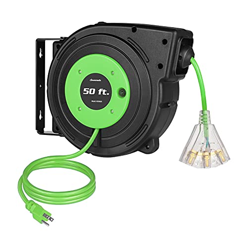 DEWENWILS 50FT Retractable Cord Reel (Mid-Range)