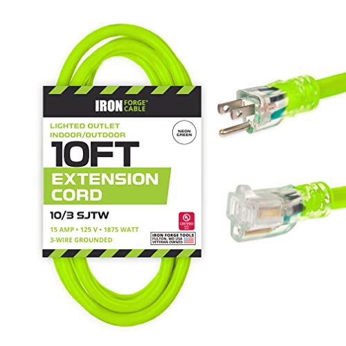 Iron Forge Cable 10 Gauge 10 ft