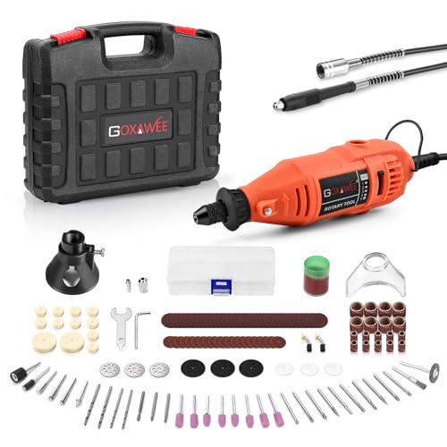 GOXAWEE Rotary Tool Kit (Keyless Chuck)