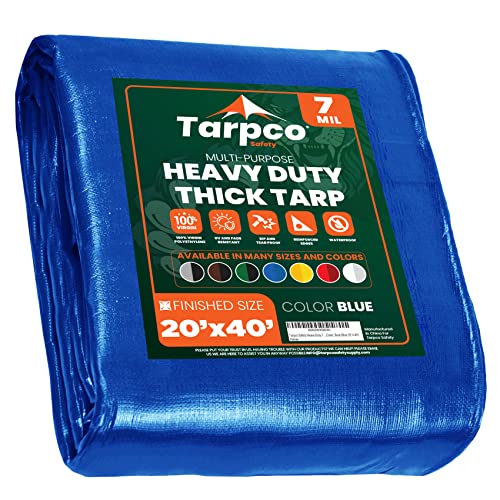 Tarpco Safety Heavy Duty 7 Mil 20 X 40