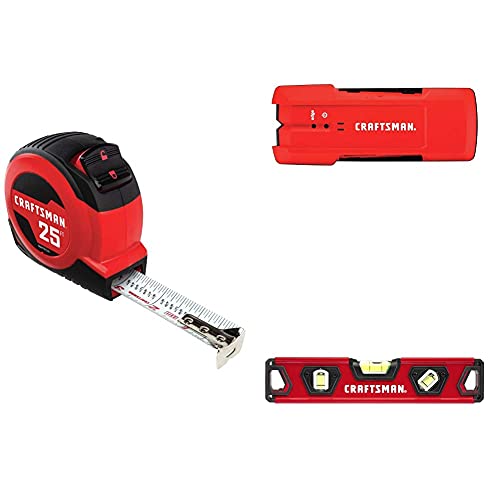 CRAFTSMAN Tape Measure, Self-Lock, 25-Foot