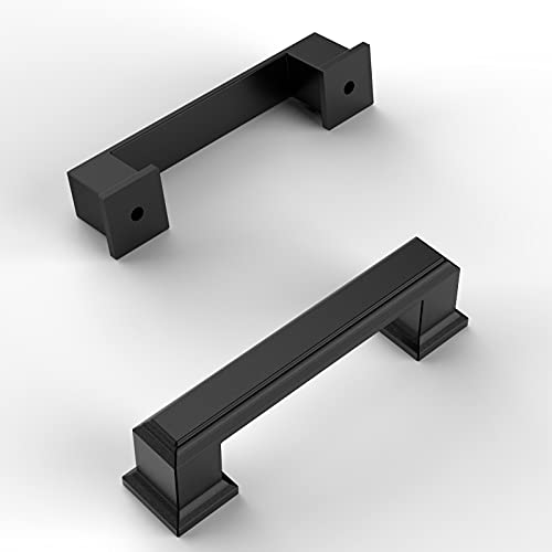 Amerdeco 10 Pack Matte Black Cabinet Pulls