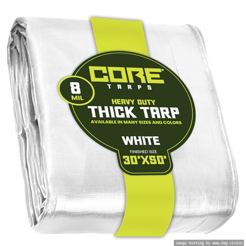 Core Tarps Heavy Duty 8 Mil Tarp Cover