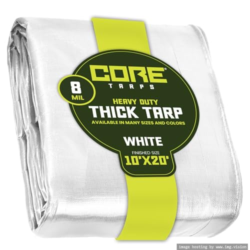 Core Tarps 8 Mil (White)