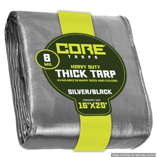 Core Tarps Heavy Duty 8 Mil Tarp Cover