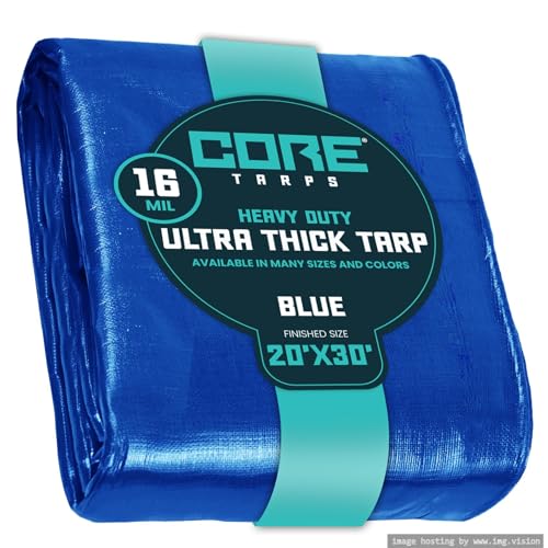 Core Tarps Extra Heavy Duty 16 Mil (20 x 30)