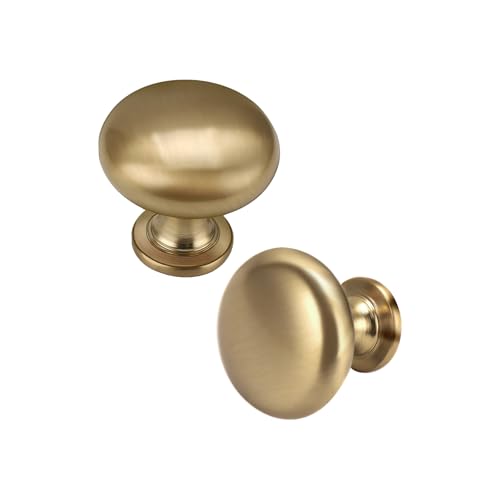 30 Pack Warm Gold Drawer Knob (NIZADO)