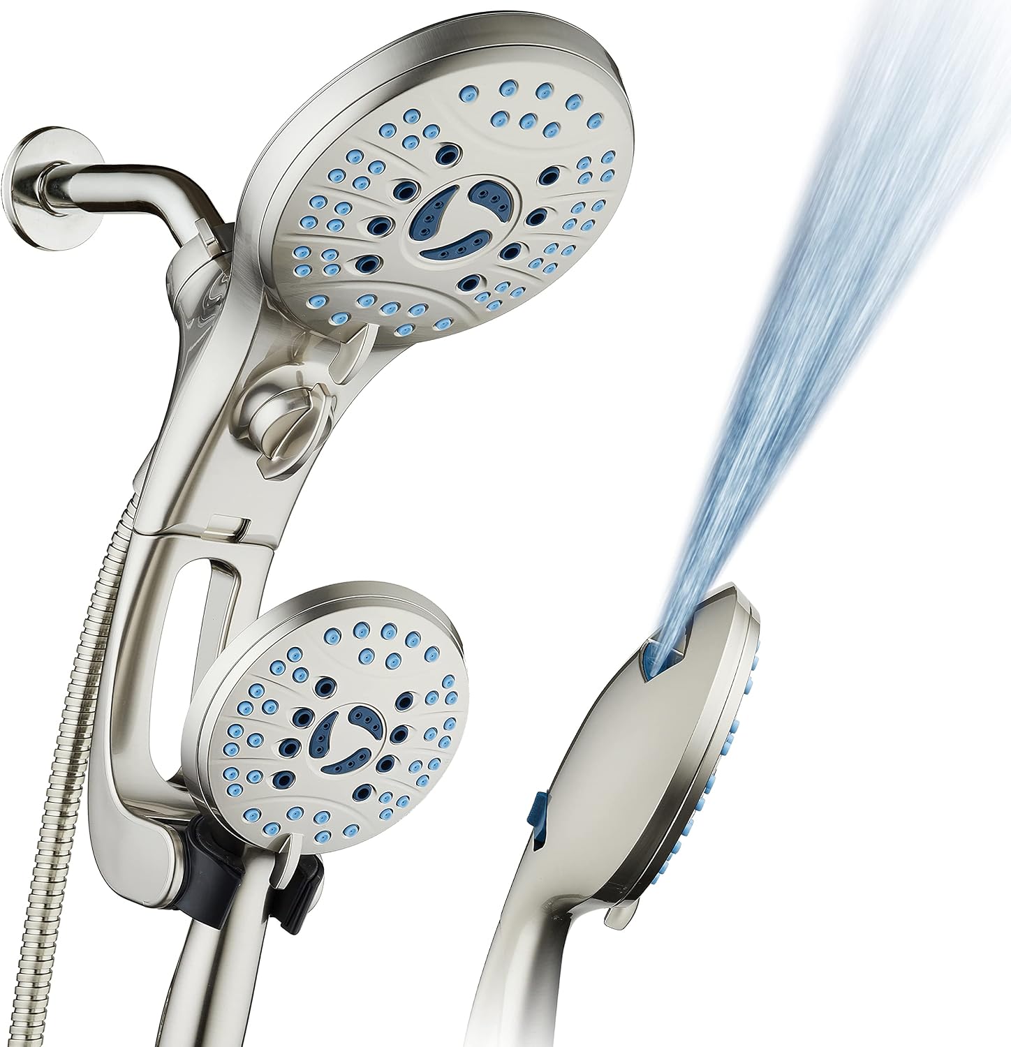 Hotel Spa AquaCare 50-mode 3-way Shower Head Combo