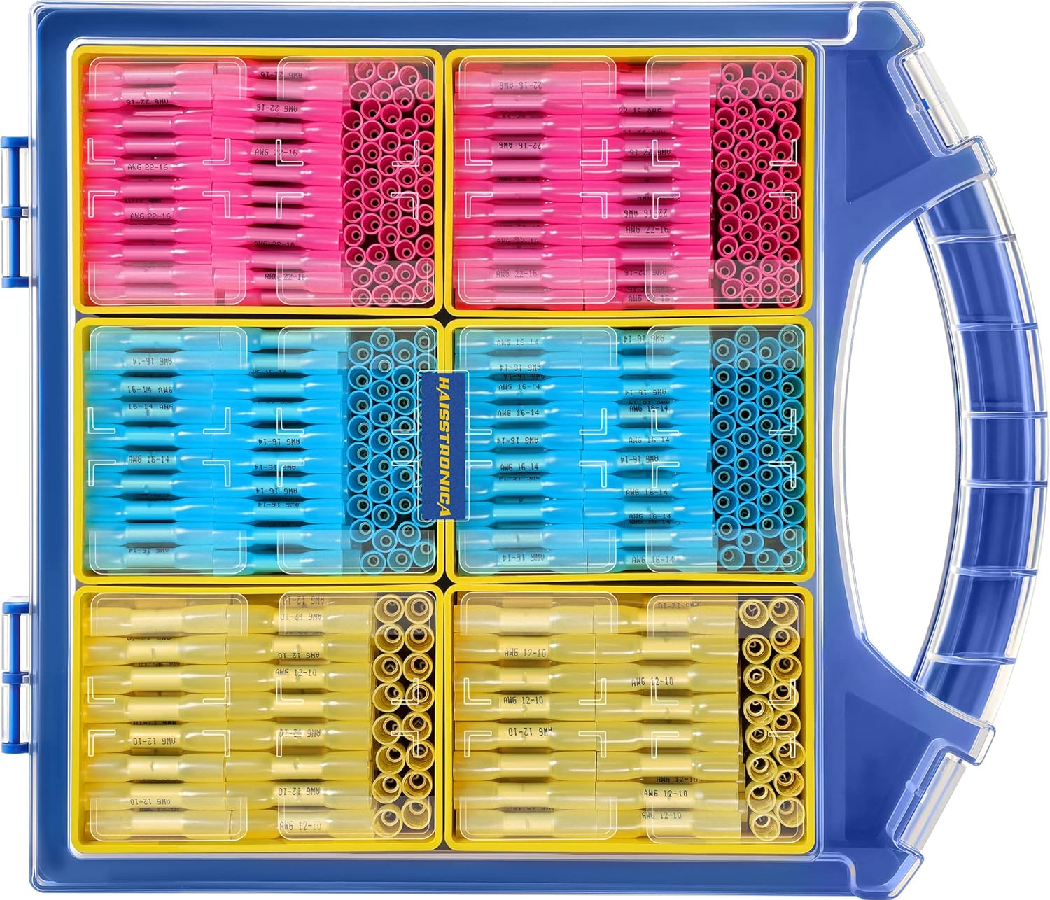 haisstronica 660PCS Heat Shrink Butt Connectors Kit