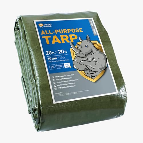 GUARD SHIELD Heavy Duty Tarp 20x20