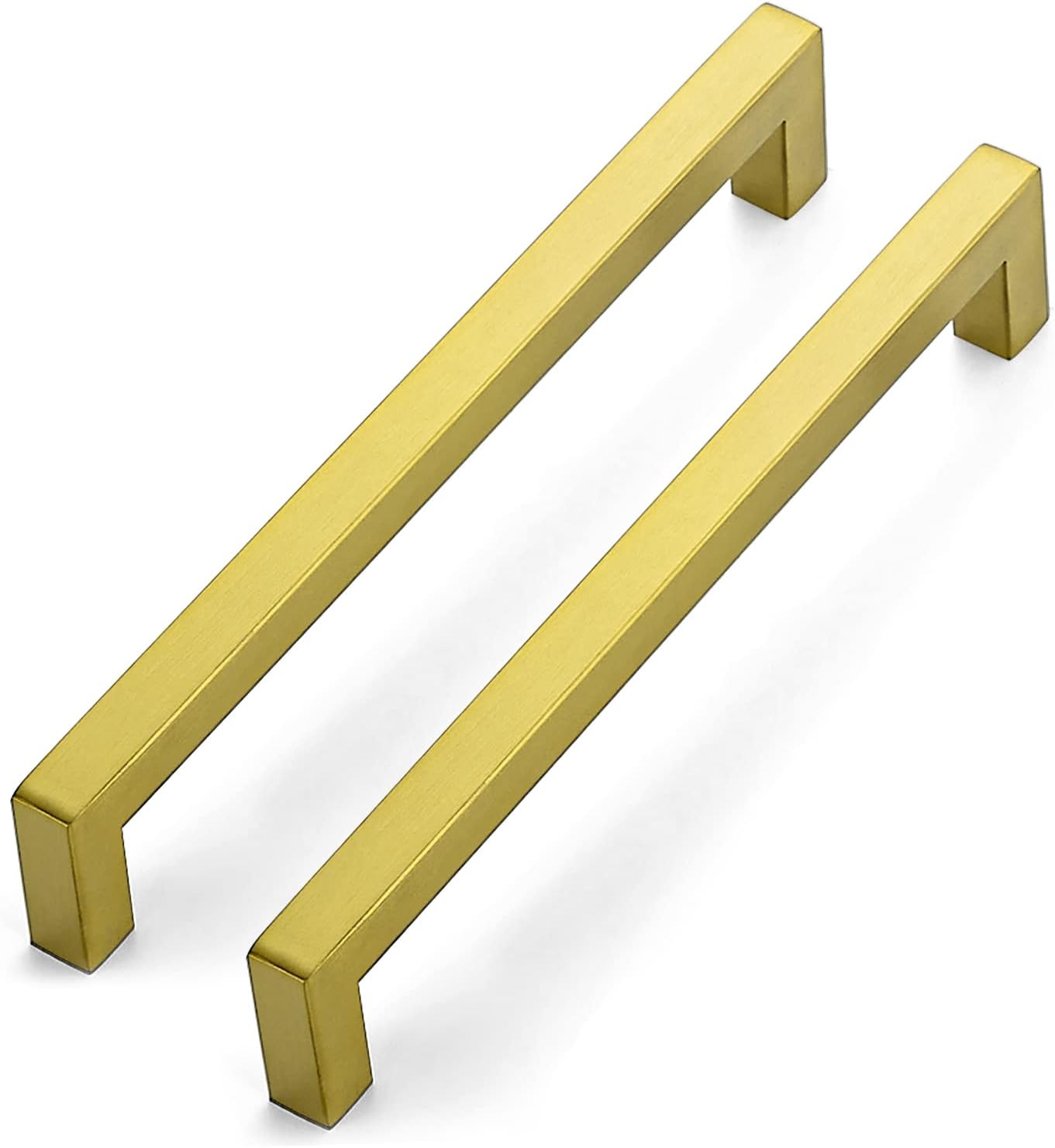 Ravinte 7-1/2 Inch Brushed Brass Handles
