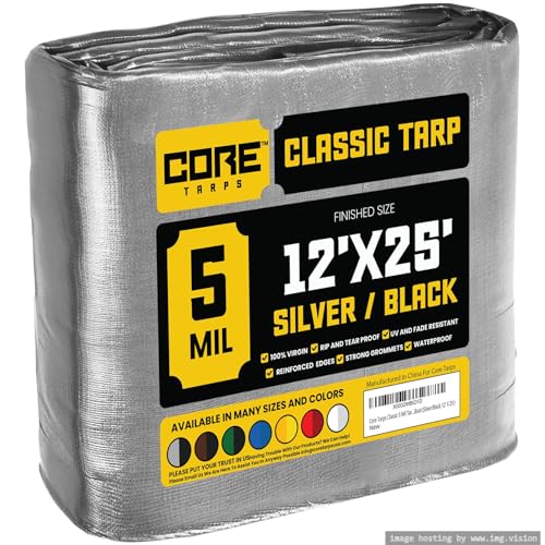 Core Tarps Classic 5 Mil (Silver/Black)