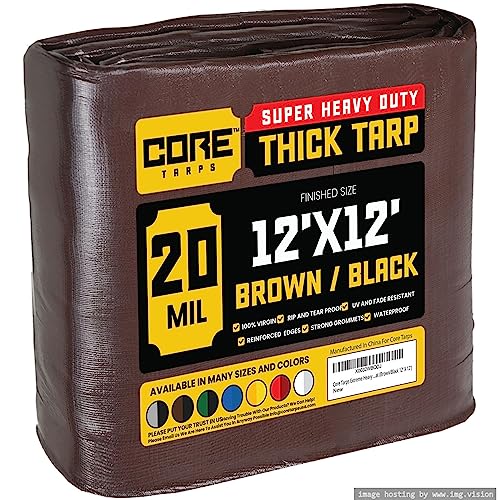 Core Tarps Extreme Heavy Duty 20 Mil Tarp Cover
