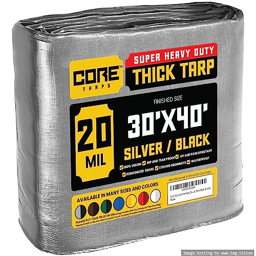Core Tarps Extreme Heavy Duty 20 Mil (30 x 40)