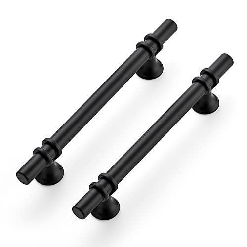 Ravinte 20-Pack Matte Black 7.38" Bar Pulls