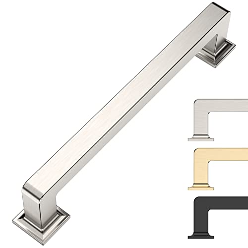 9BUILD 5" Brushed Satin Nickel Pulls