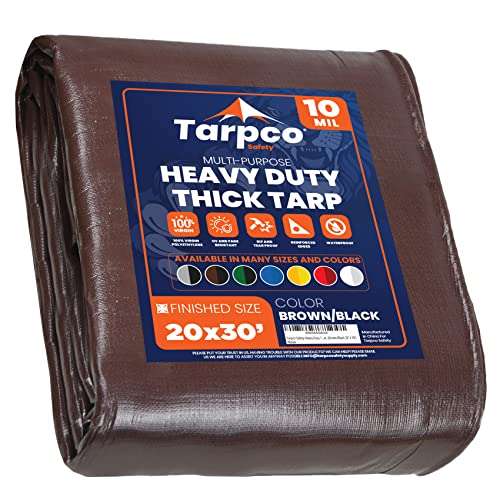 Tarpco Safety 10 Mil 20 x 30